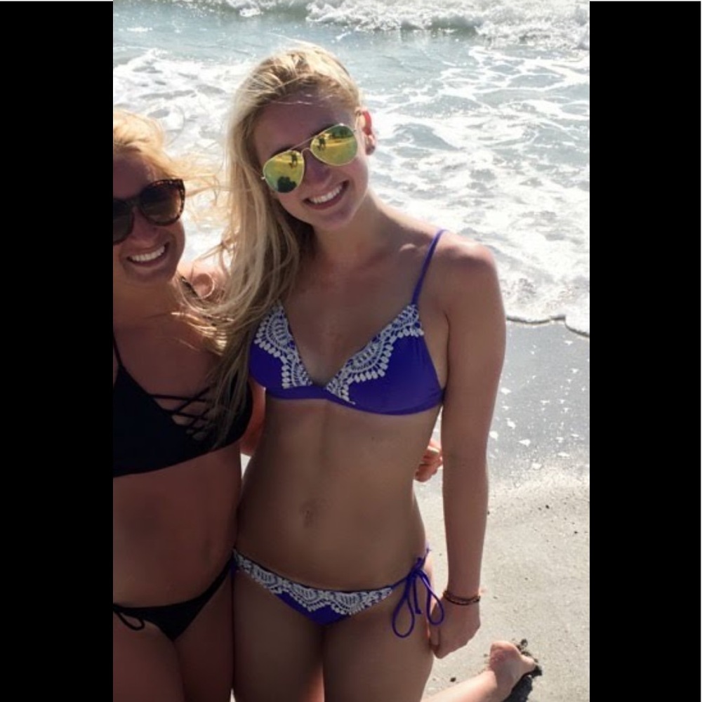 Bright blue bikini Target